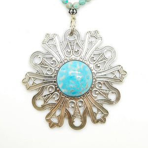 LE CELESTE ARGENT ET TURQUOISE