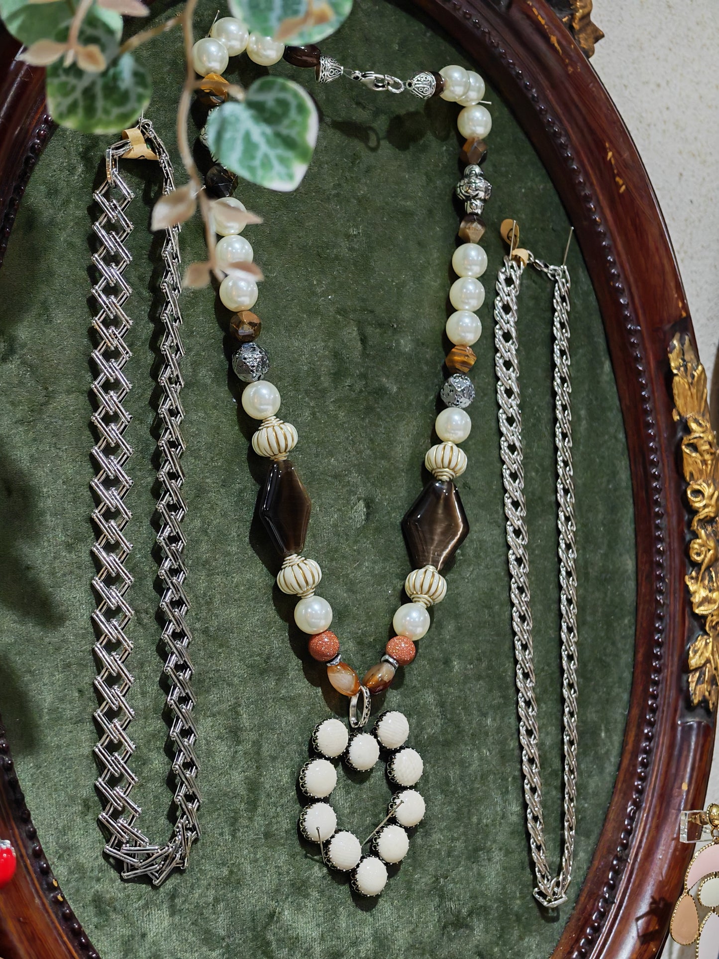 COLLIER LOVE IVOIRE