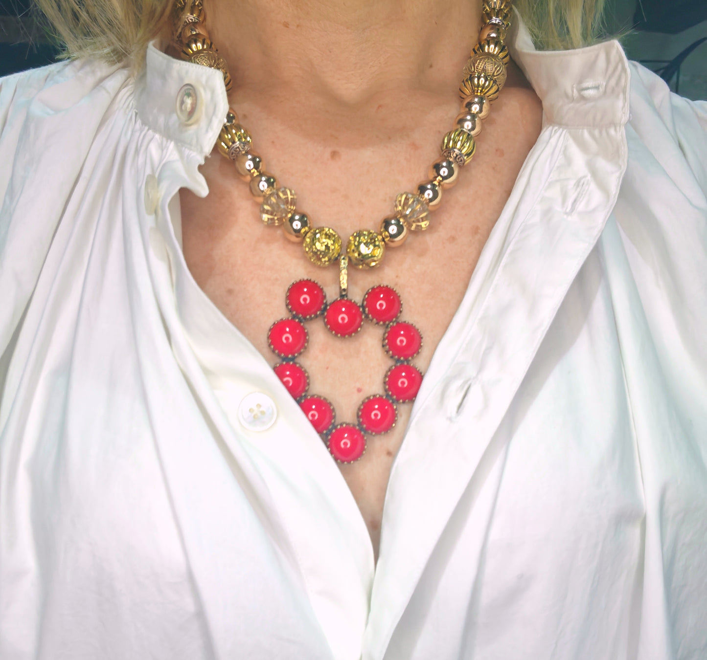 COLLIER LOVE ROUGE