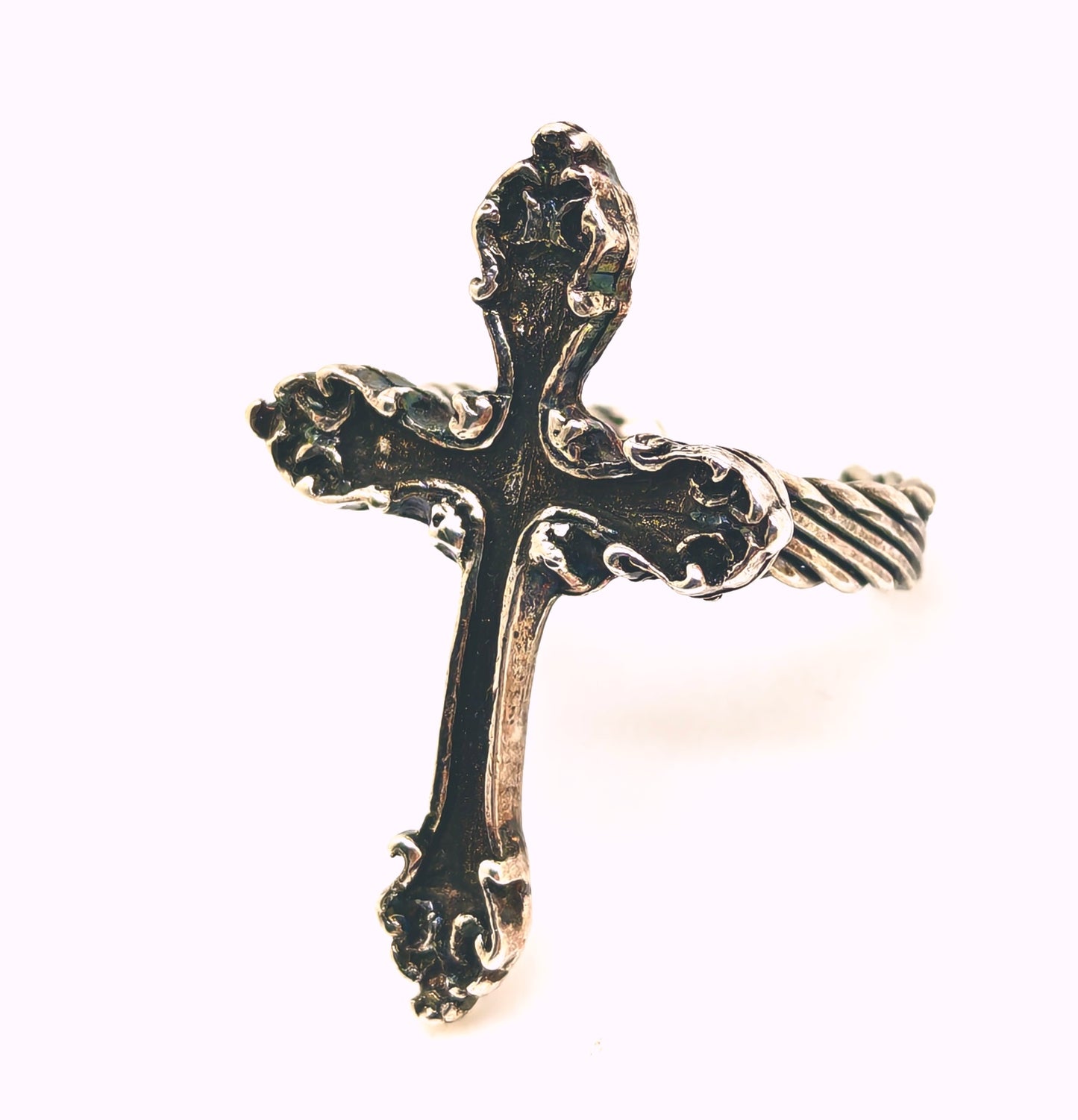 BAGUE INRI en argenté