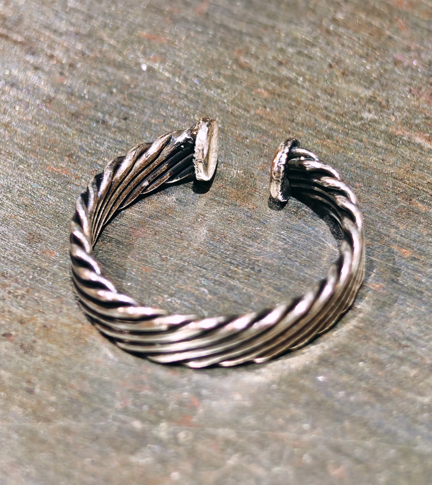 EARCUFF ROCK en argenté