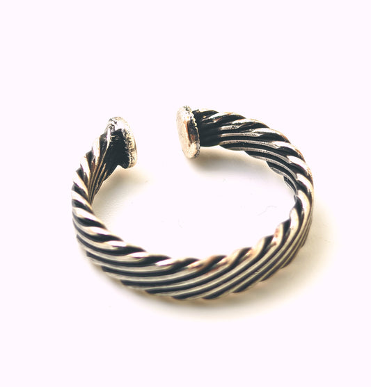 EARCUFF ROCK en argenté