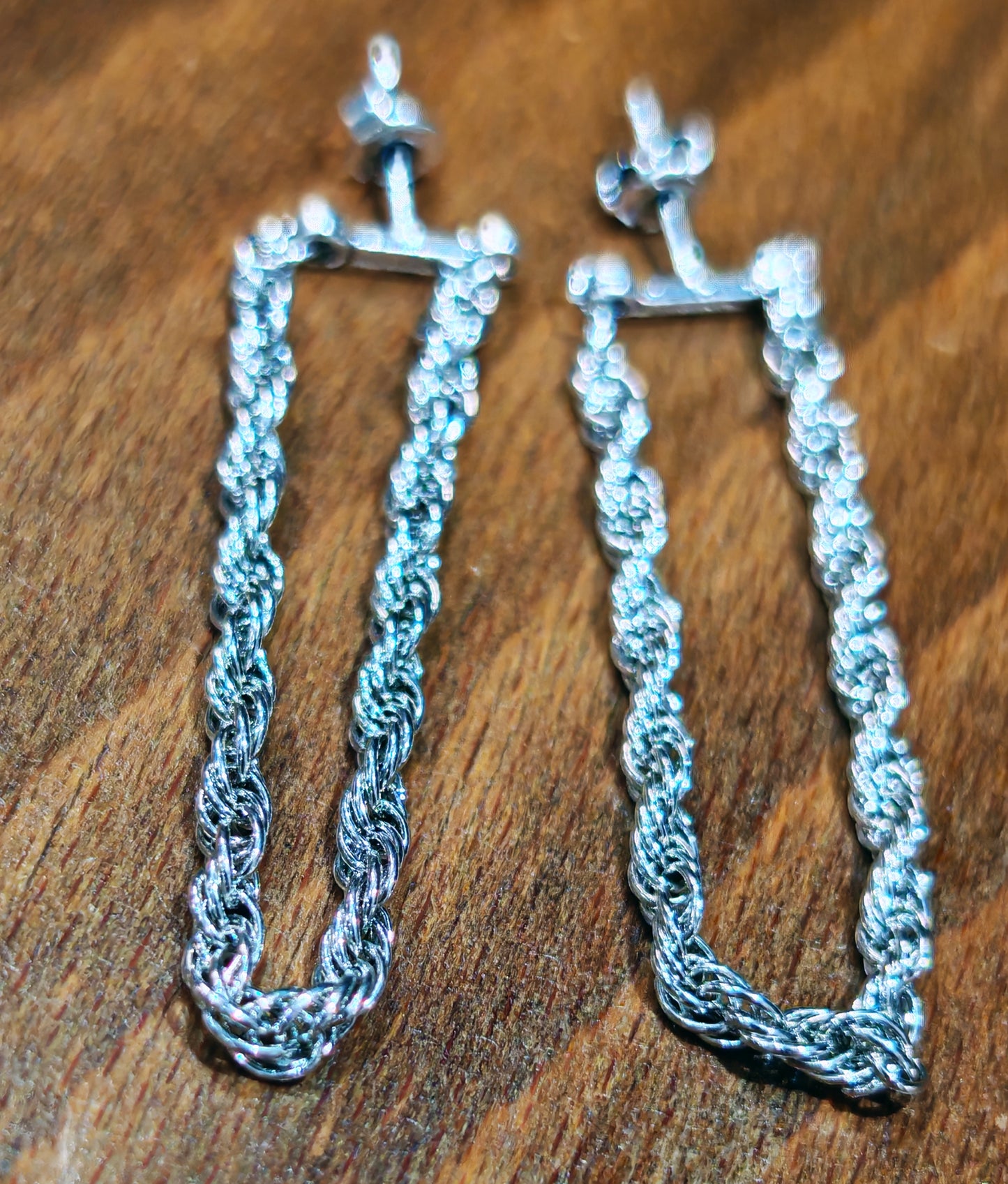 BOUCLES VANESSA en argenté