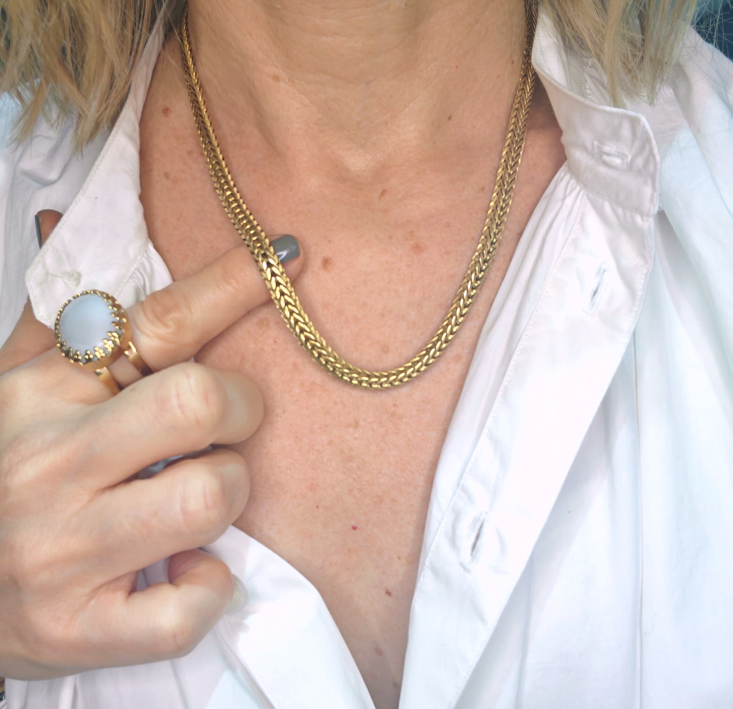 COLLIER VINTAGE serpent