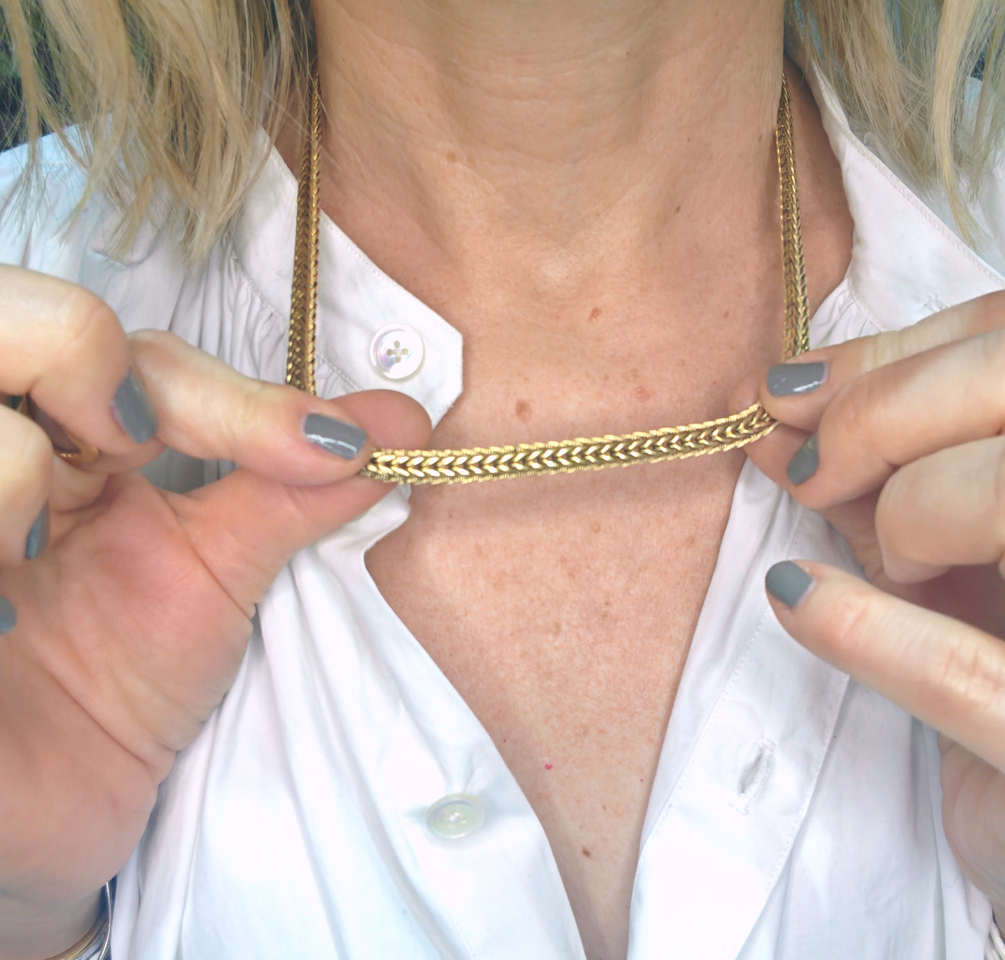 COLLIER VINTAGE serpent