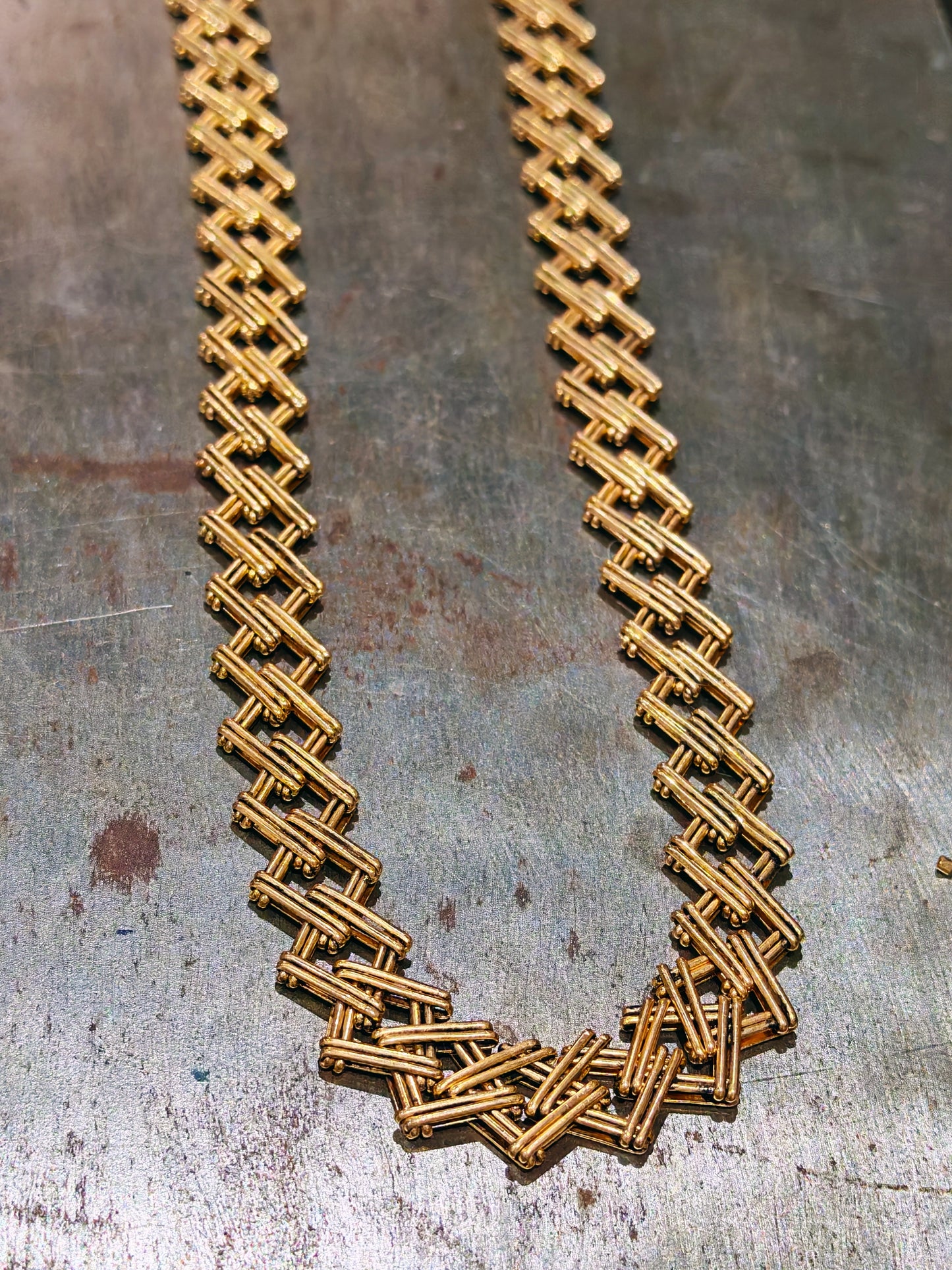 LE COLLIER VINTAGE LOSANGE