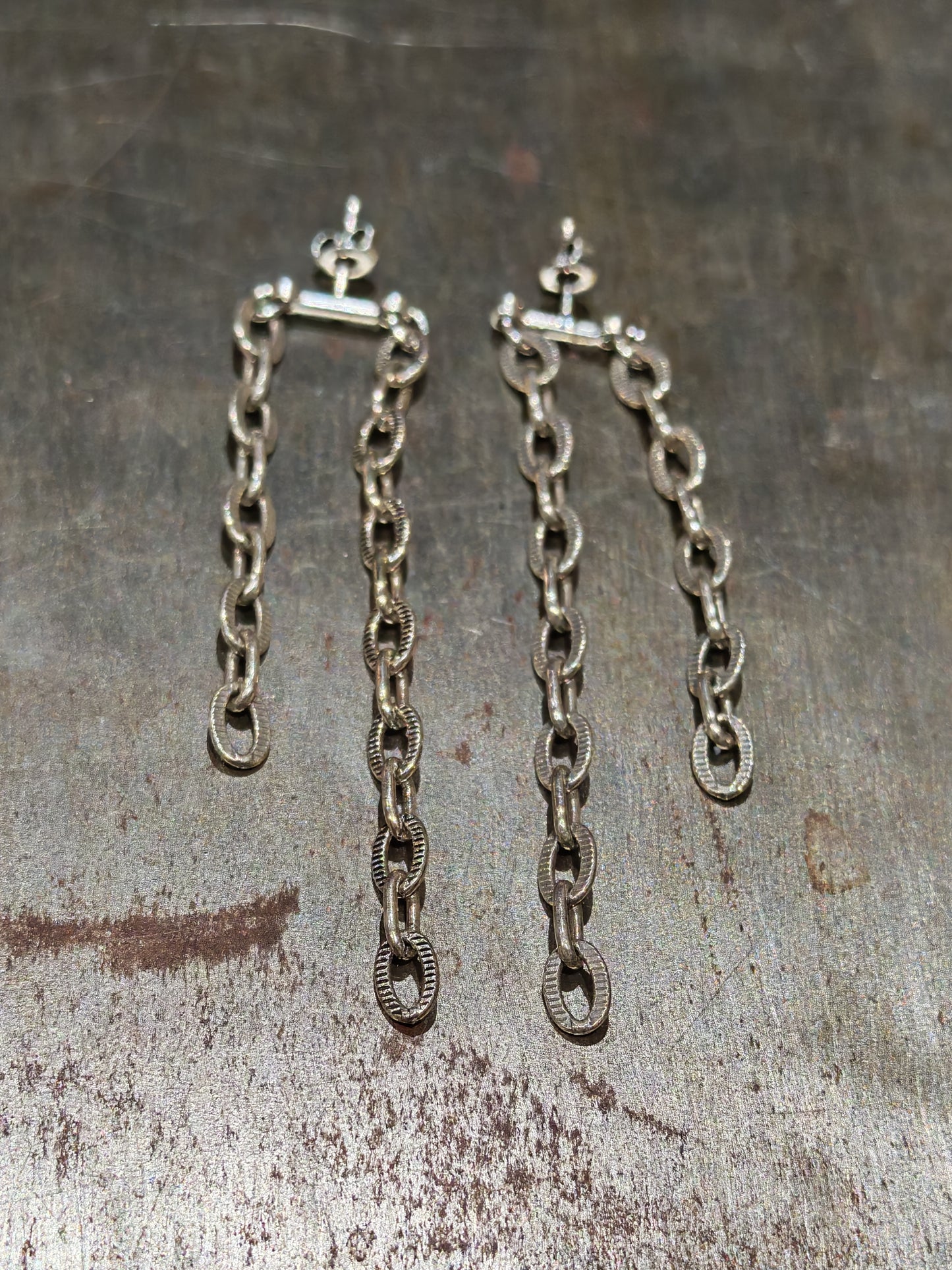 BOUCLES SANDRA en argenté