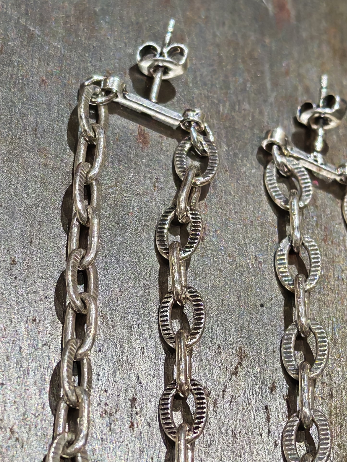 BOUCLES SANDRA en argenté