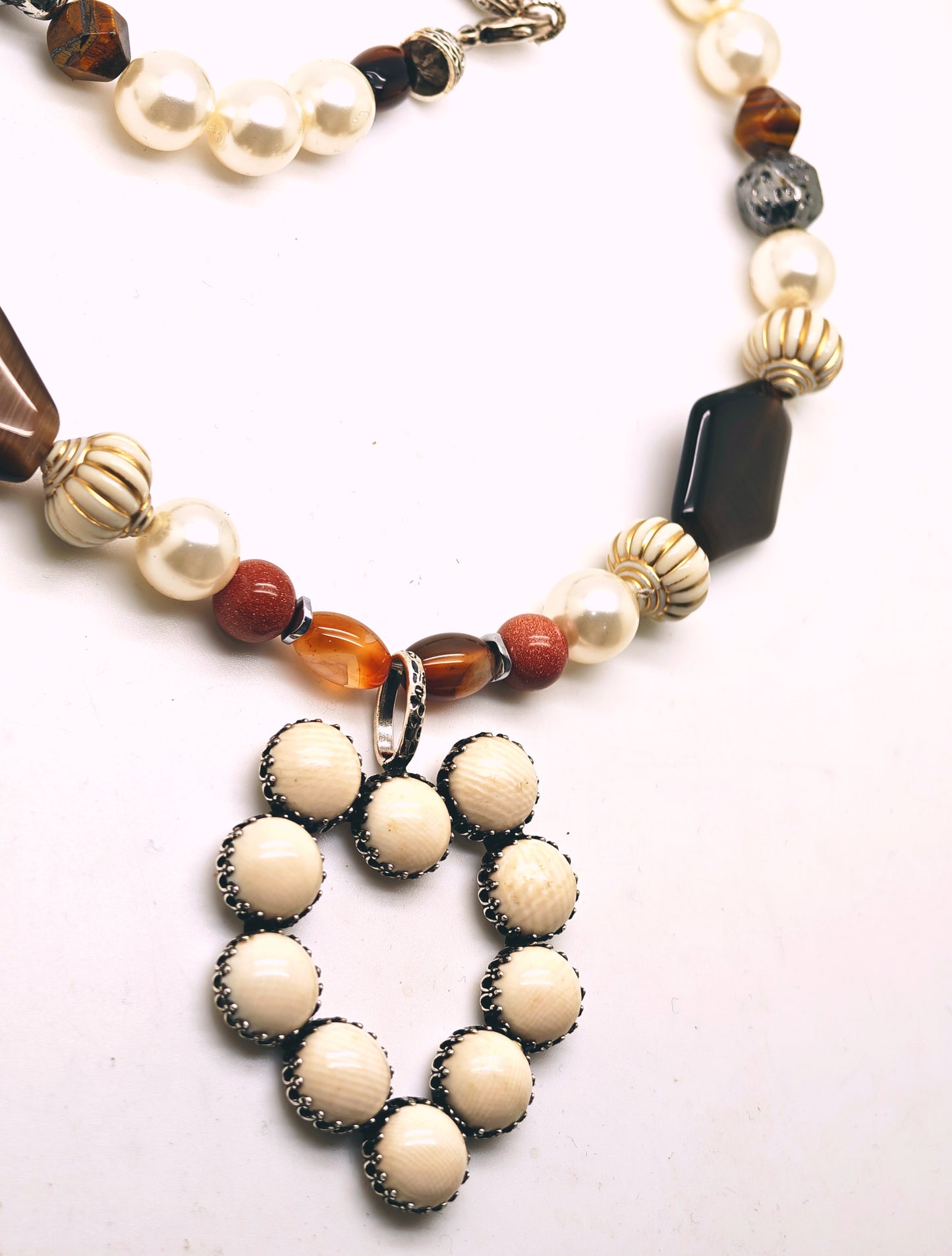 COLLIER LOVE IVOIRE