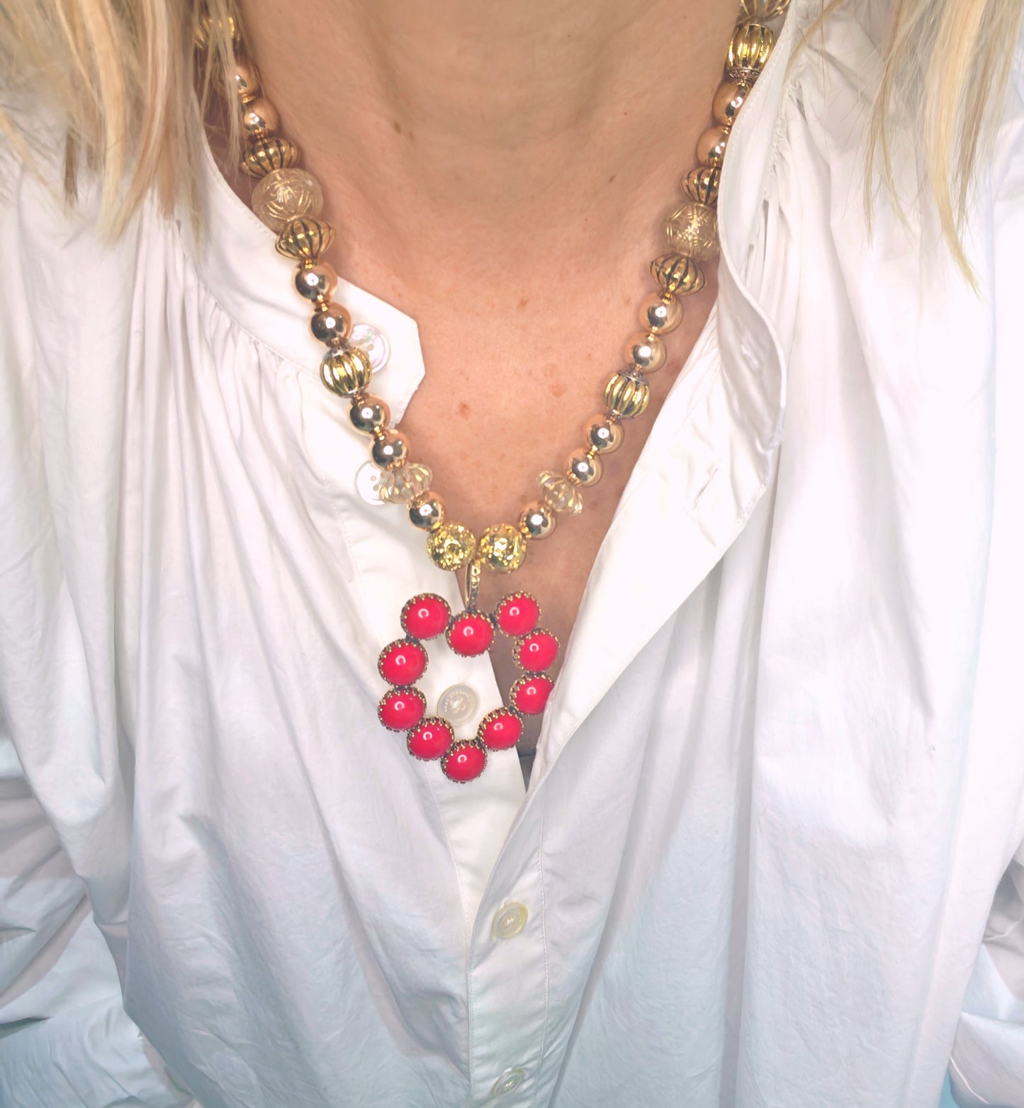 COLLIER LOVE ROUGE